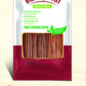 Túi bún gạo lứt 200g x 50túi/thùng