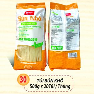 Túi bún khô 500g x20túi/thùng